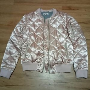Xiomi Rose Gold Bomber Jacket